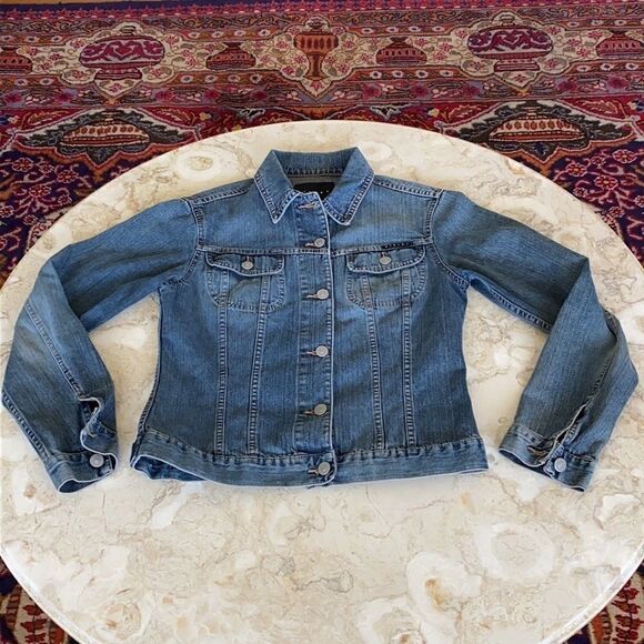 Sisley Vintage Denim Jean Jacket - Picture 11 of 14